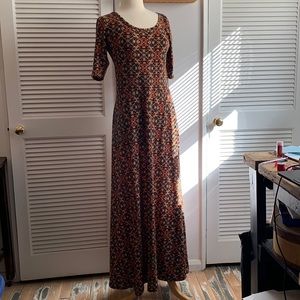 LulaRoe Floral Maxi Dress